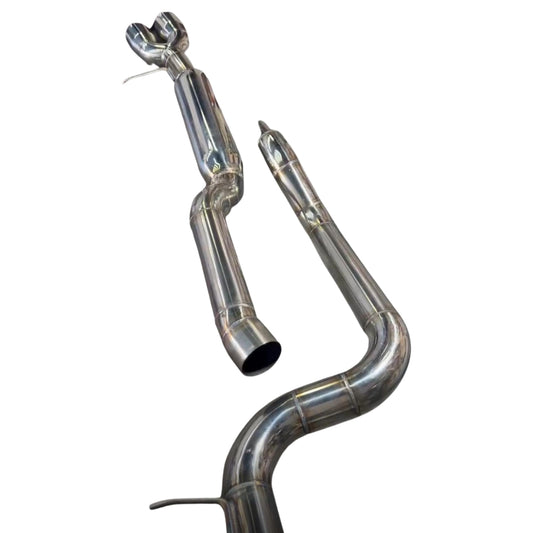 Catback Inox 304 Jetta 200/211 – 2,5” com Ponteira Dupla 3” Plug and Play