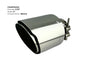 Ponteira Chanfrada Inox 304 com Abraçadeira