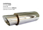 Ponteira Chanfrada Inox Longa — Entrada 2½″ | Saída 4″ | 400mm | Diâmetro Externo 5″ (Premium)